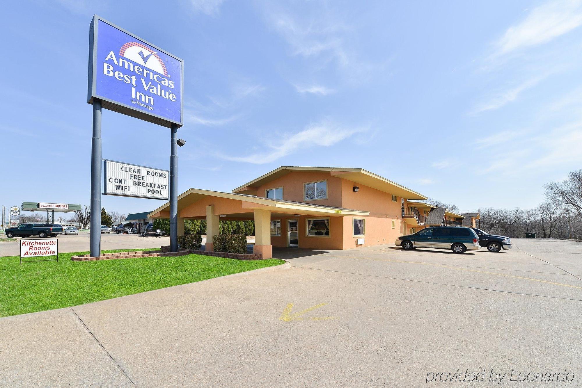 Americas Best Value Inn Ponca City Exterior foto